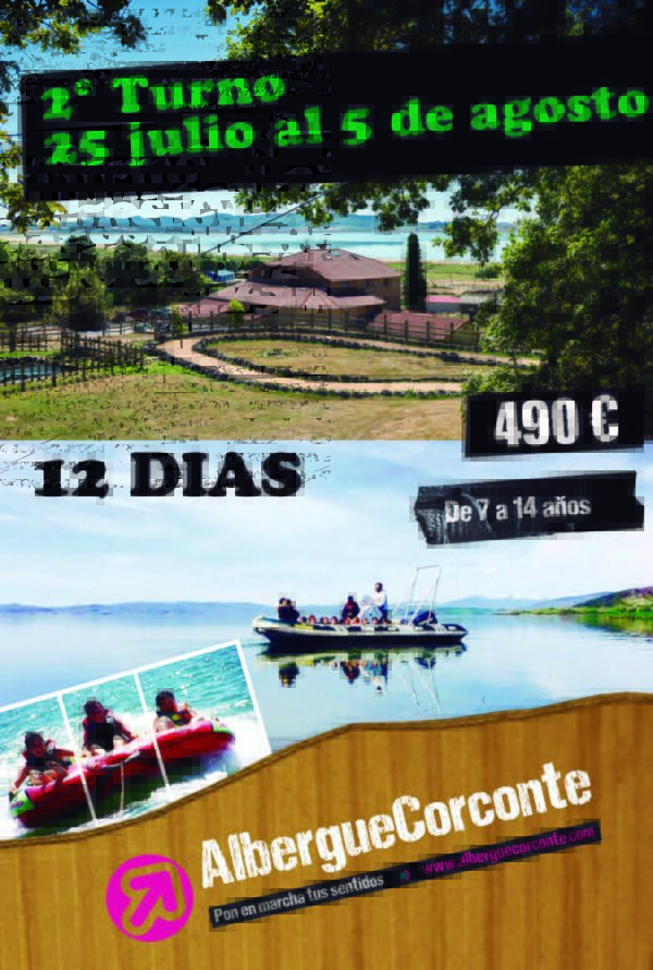 Albergue Corconte - Campamento de verano 2022 - 15 Julio - 5 Agosto